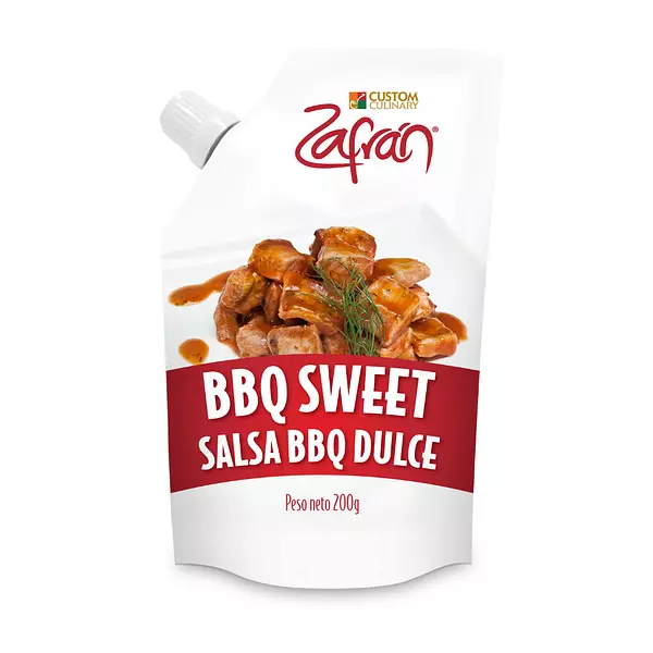 Salsa Zafrán Bbq Sweet 200gr