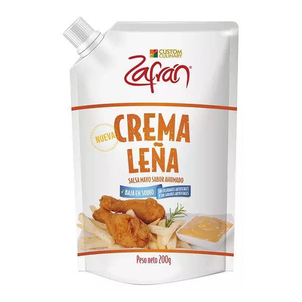 Salsa Zafrán Crema Leña 200gr